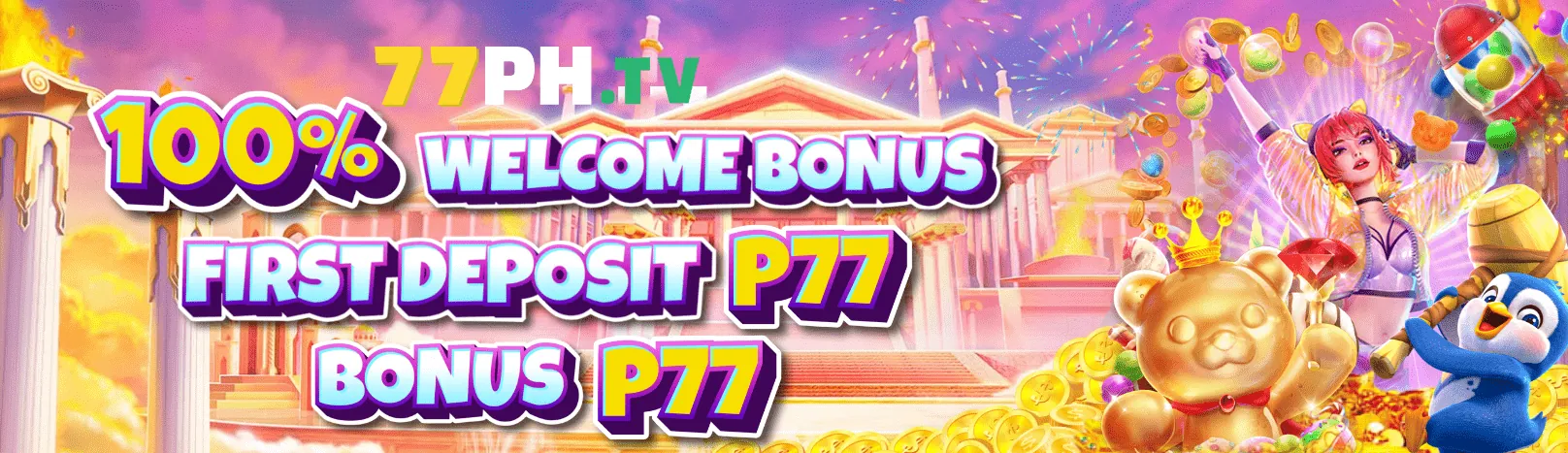 Hình ảnh chính về các ưu đãi độc quyền tại 7777x casino